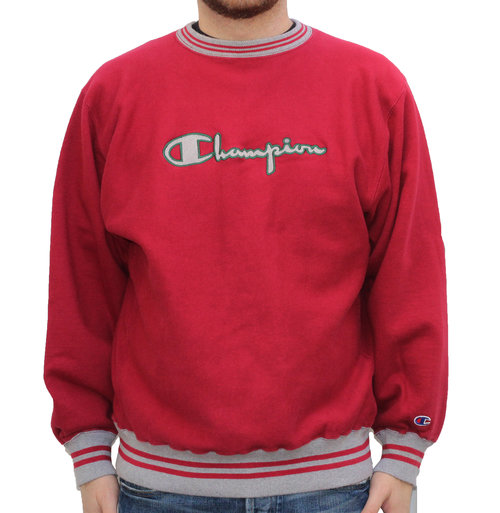 Vintage Champion Reverse Weave Spell Out Crew Neck (Size XXL) — Roots